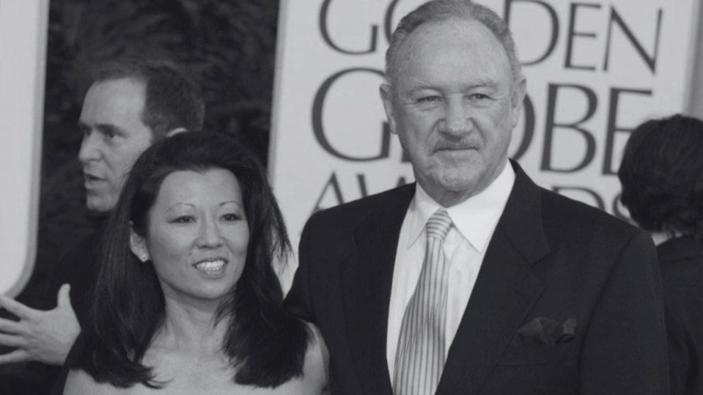 El actor Gene Hackman y su esposa