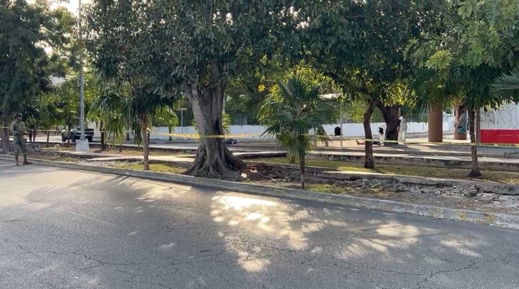 Detalles del asesinato cerca del mercado 23 de Cancun