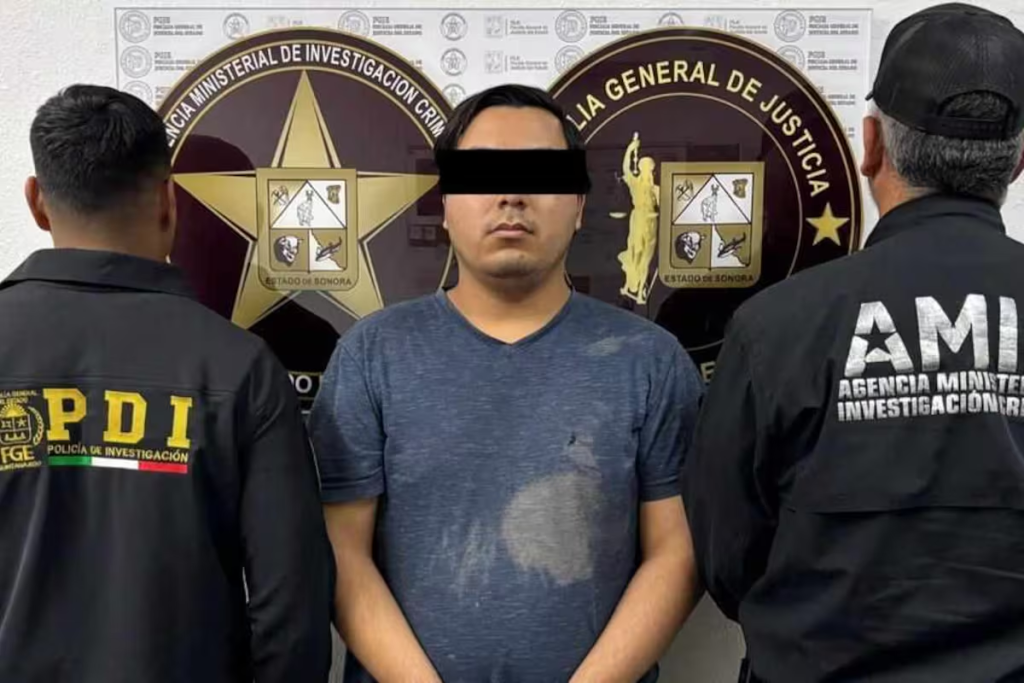 Detención de Víctor Noé "N." en operativo internacional