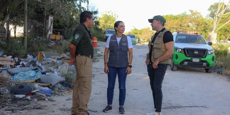 Erradica Ana Paty Peralta basureros clandestinos en Cancún
