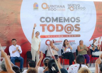 Respalda Ana Paty Peralta programa alimentario en Cancún