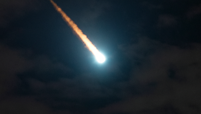 Meteorito en CDMX