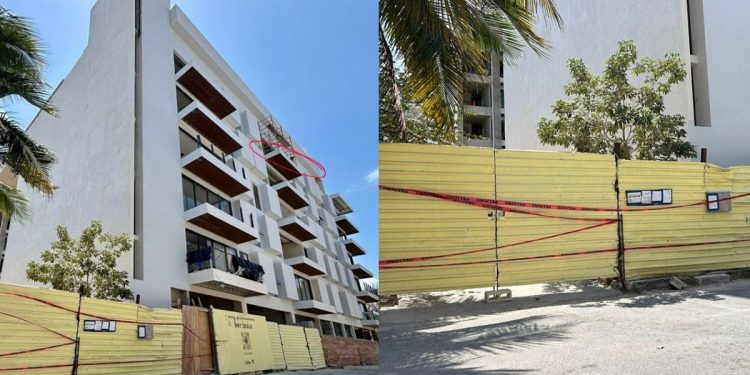 Albañil muere tras caer de un edificio de 15 metros de altura en Playa del Carmen