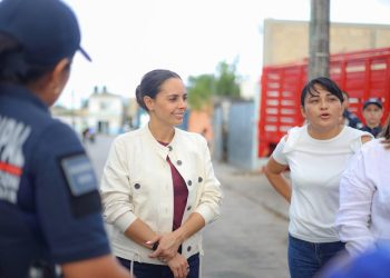 Ana Paty Peralta recorre la SM 231 con el programa Caminemos Segur@s