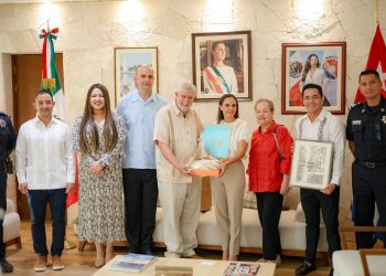Ana Paty Peralta fortalece lazos internacionales con Cuba desde Cancún