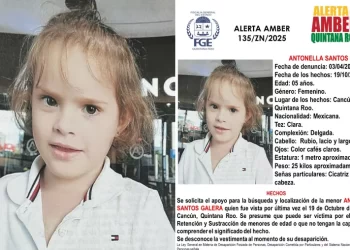 Desesperada búsqueda: activan Alerta Amber por Antonella Santos de 5 años