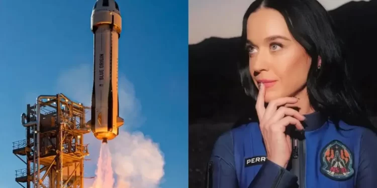 Katy Perry viaja al espacio con Blue Origin