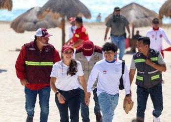 Llegaron 13 mil visitantes a Playa Delfines durante Semana Mayor: Ana Paty Peralta