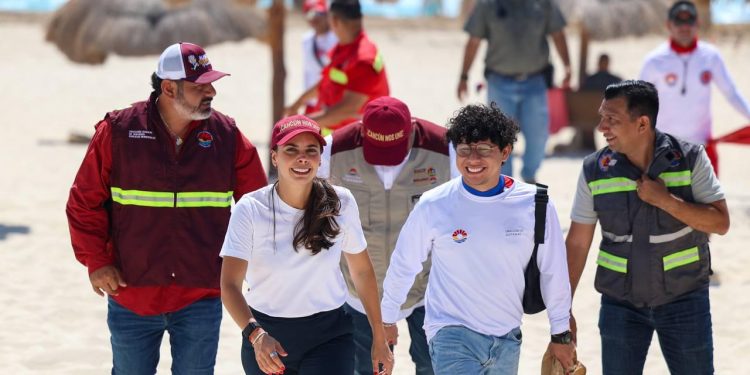 Llegaron 13 mil visitantes a Playa Delfines durante Semana Mayor: Ana Paty Peralta