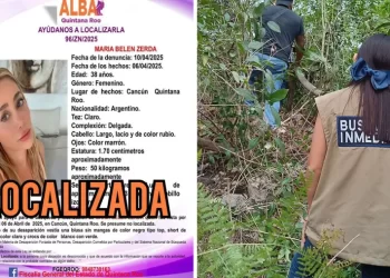 Localizan con vida a María Belén Zerda, argentina desaparecida en Cancún