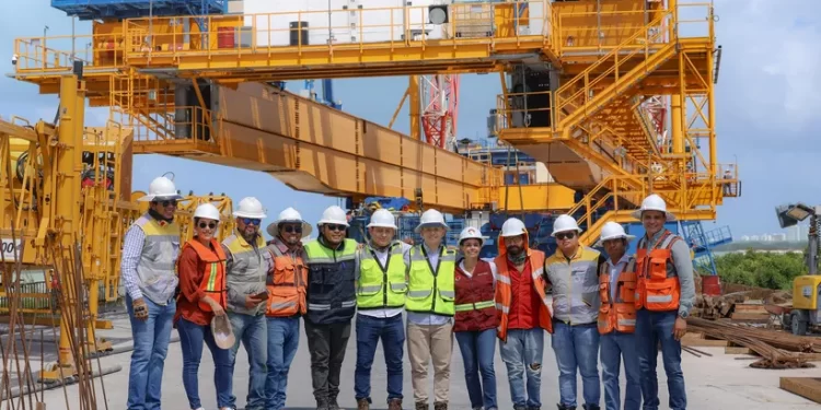 Puente Vehicular Nichupté, con 76% de avance: Ana Paty