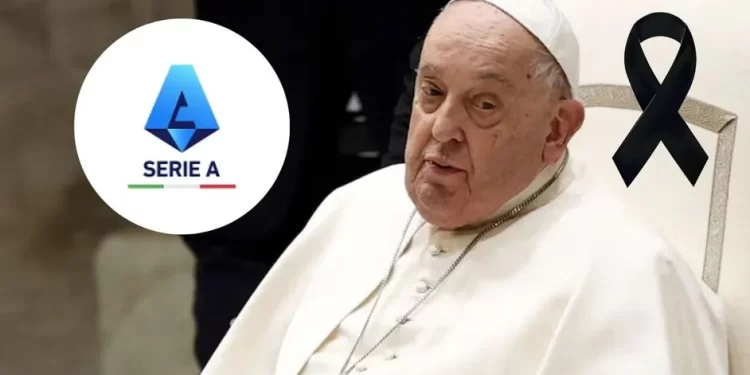 Serie A suspende partidos por muerte del Papa