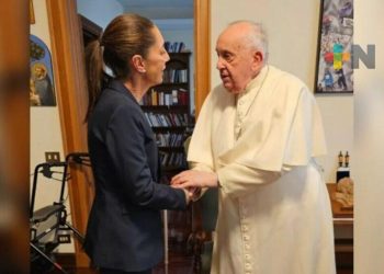 Sheinbaum lamenta muerte del papa Francisco: “Fue un gran humanista”