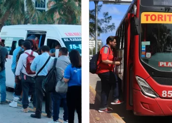 Transporte público en Cancún: el verdadero reto para los trabajadores