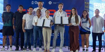 Inaugura el proceso de visorías para becas en el TENPLE Sport Center en Madrid, España