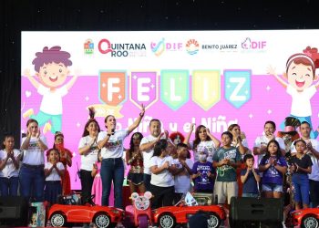 Realizan el “Día de la Niña y del Niño” en la Plaza de Toros de Cancún