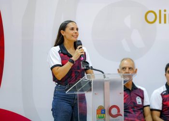 Ana Paty Peralta impulsa a jóvenes atletas rumbo a la CONADE 2025