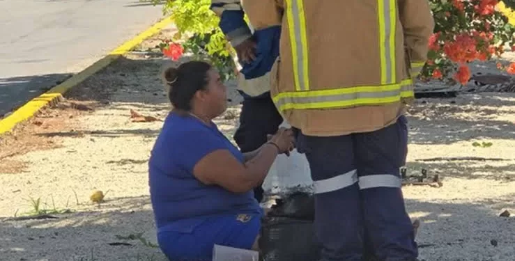 Tragedia en Chetumal Explosion de granada de gas hiere a mujer