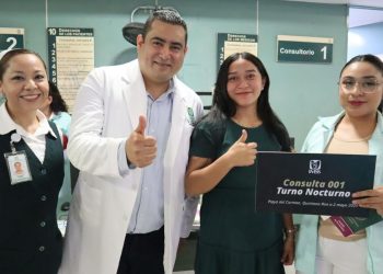 IMSS inicia horarios nocturnos en Playa del Carmen