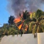 Incendio en Hotel Bahía Príncipe en Tulum: lobby con perdida total
