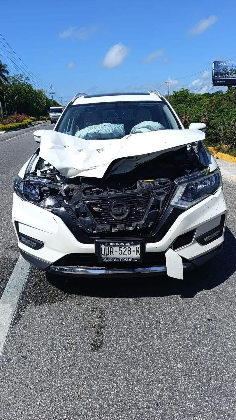 Atropellan a un sujeto en la Carretera Federal 307 en Akumal