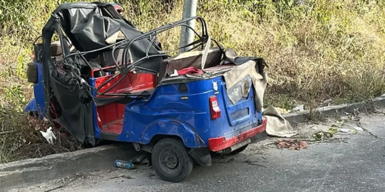 Accidente de mototaxi en el Arco Norte deja un muerto
