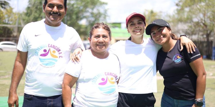 Ana Paty Peralta impulsa la convivencia familiar en la SM 236 de Cancún