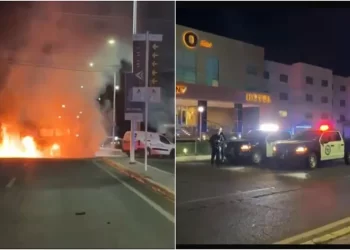 Bloqueos en Culiacán: caos, fuego y miedo en la salida norte