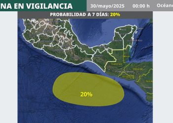 CONAGUA anuncia la formación de otro ciclón en el Pacífico