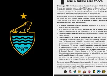 Cancún FC y ocho clubes más pelean ante el TAS por el ascenso