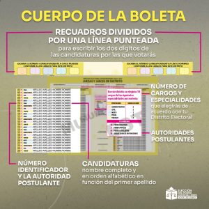 ¿Cómo votar en la Elección Judicial 2025?