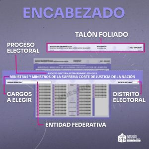 ¿Cómo votar en la Elección Judicial 2025?