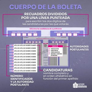 ¿Cómo votar en la Elección Judicial 2025?