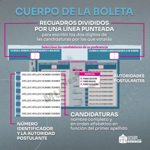 ¿Cómo votar en la Elección Judicial 2025?