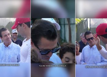 Enrique Peña Nieto aparece en Punta Cana con mago Daniel Fernández