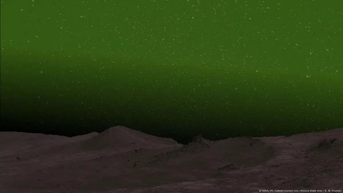 NASA comparte imágenes de la primera Aurora Verde en Marte