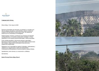 Hotel Bahía Príncipe envía comunicado para aclarar incendio