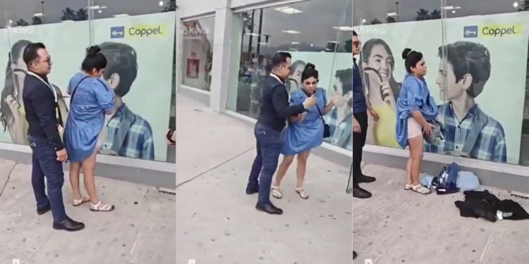 Mujer finge embarazo para robar decenas de prendas en tienda Coppel de Saltillo