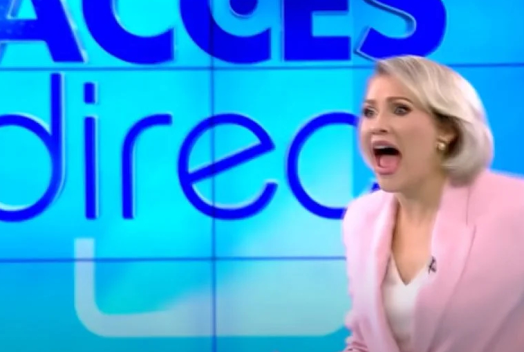 Momento de tensión captado en directo