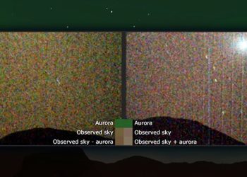 NASA comparte imágenes de la primera Aurora Verde en Marte