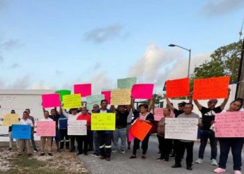 Trabajadores de Aguakan Afectan Suministro de Agua en Cancún