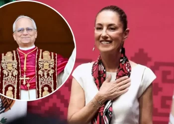 Sheinbaum felicita a Robert Prevost tras histórica elección papal