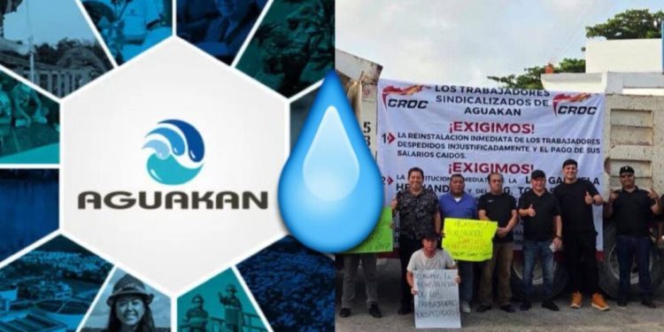 Aguakan rompe bloqueo sindical en Cancun