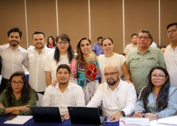 Ana Paty Peralta impulsa infraestructura social en Benito Juárez