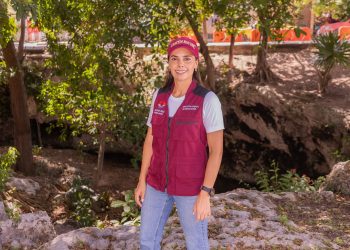 Ana Paty Peralta refuerza estrategia para rescatar los cenotes urbanos de Cancún