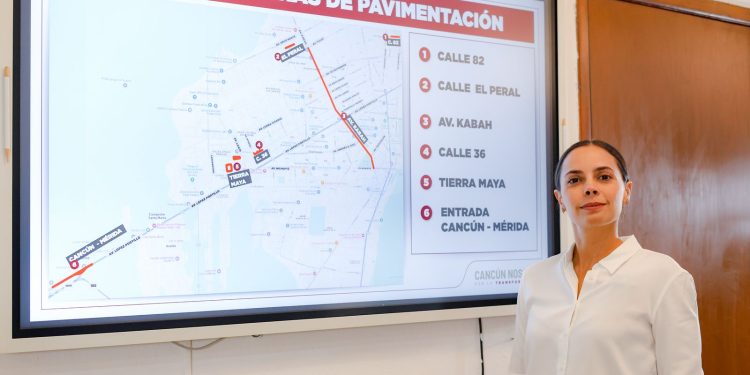 Ana Paty Peralta transforma Cancún con histórica inversión en infraestructura urbana