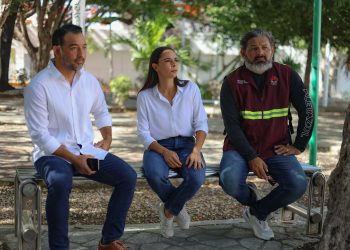 Ana Paty Peralta supervisa limpieza y mantenimiento en Cancún
