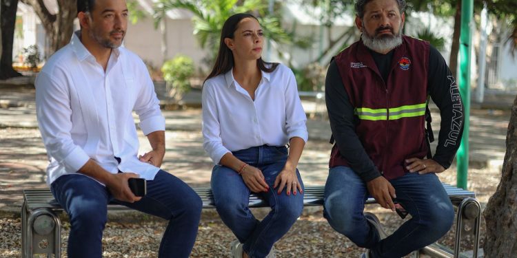 Ana Paty Peralta supervisa limpieza y mantenimiento en Cancún