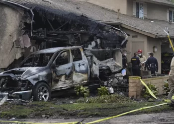 Accidente de avioneta en San Diego terror aéreo