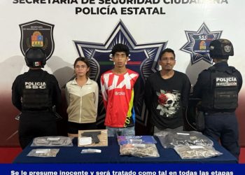 Narcomenudeo en Villas del Sol: tres detenidos